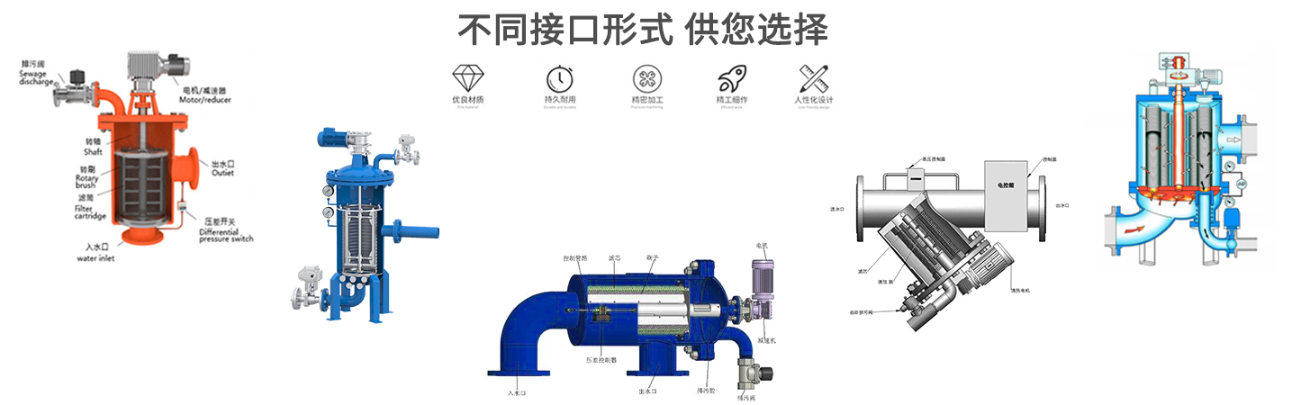 直通式自动排污过滤器DN400